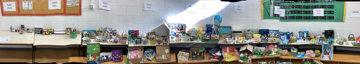 What an amazing Egg stravaganza of decorated eggs today - the school council had a very difficult decision judging the winners