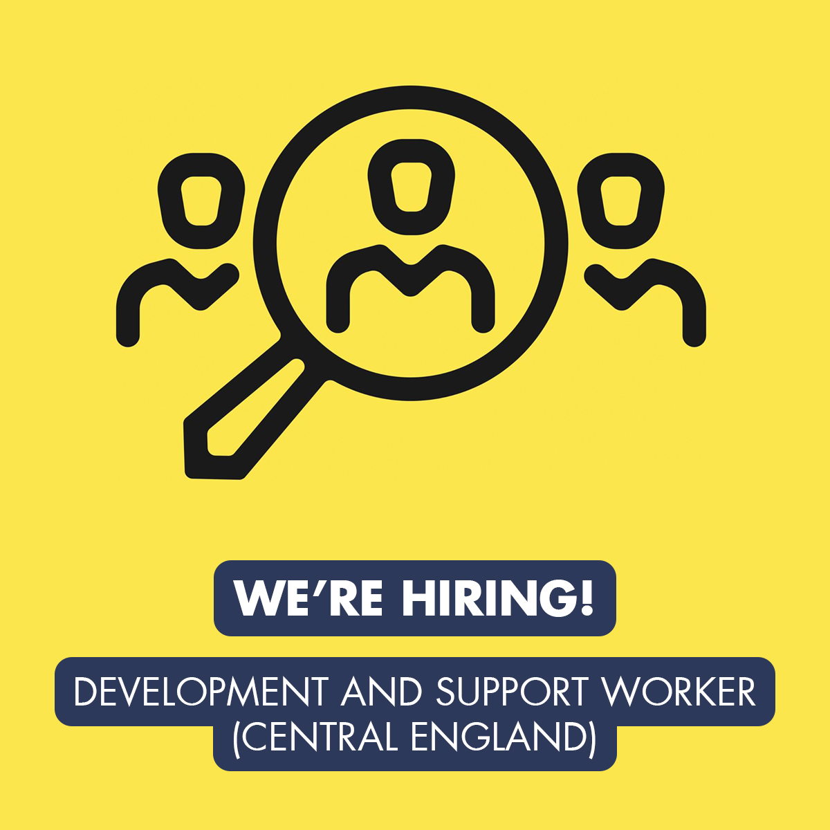 We're hiring! 🙋 We are pleased to announce a vacancy for a Development and Support Worker (Central England). Applications must be received by 12pm on Wednesday 4th May - find out more, including details of how to apply, at boys-brigade.org.uk/job-vacancies/ #BoysBrigade #FaithInYoungPeople