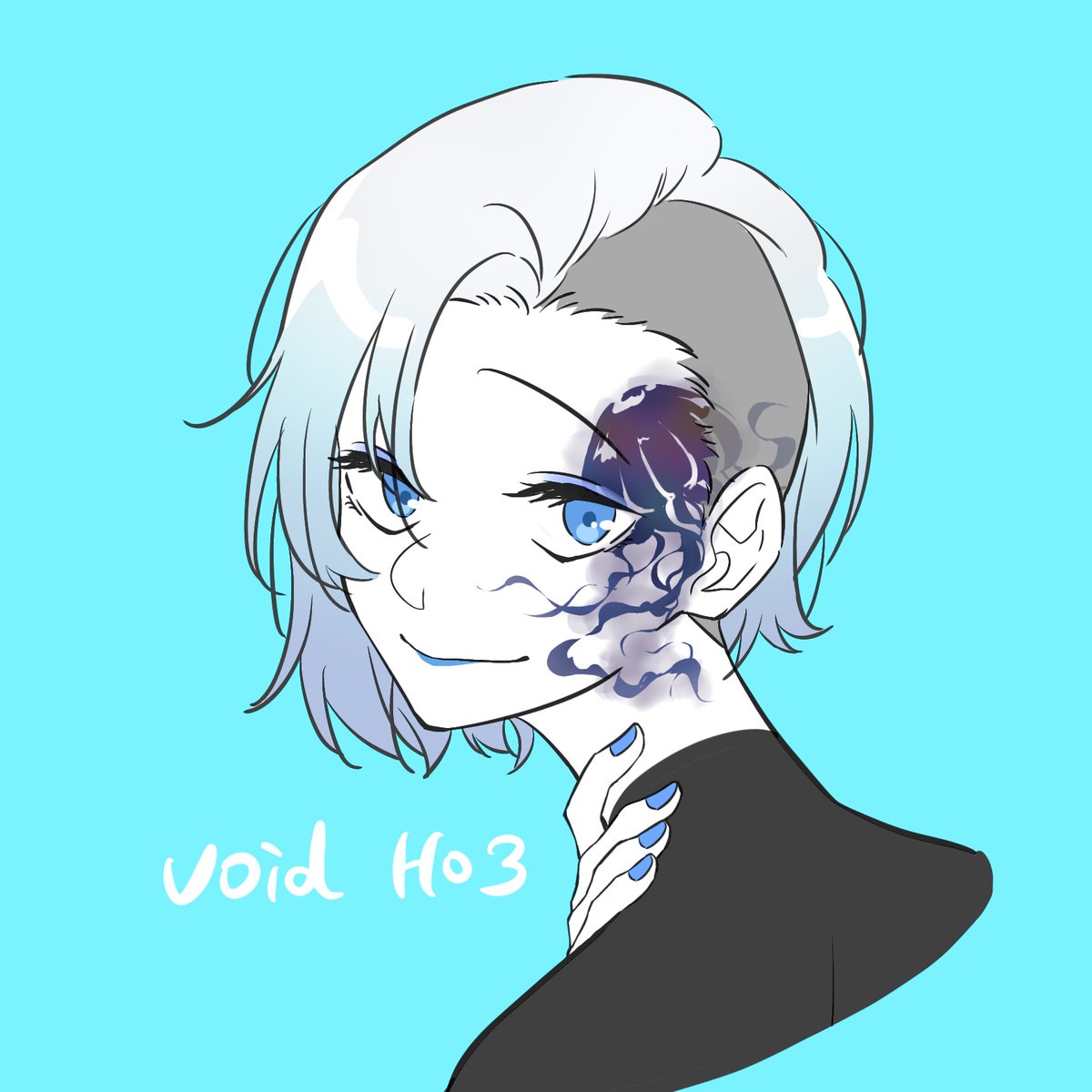 Void Ho3の顔について試行錯誤中 痣 くらげ 蝶々 くじら と痣だけ 秋水 オラに元気をわけてくれのイラスト Void Ho3の顔について試行錯誤中 痣 くらげ 蝶々 くじら と痣だけ 秋水 オラに元気をわけてくれのイラスト