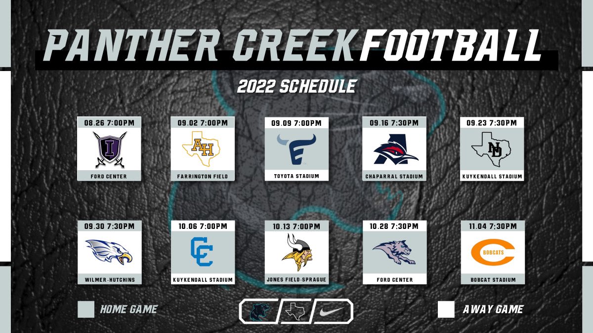 Panther Creek Football (PCHSfriscoFB) / Twitter