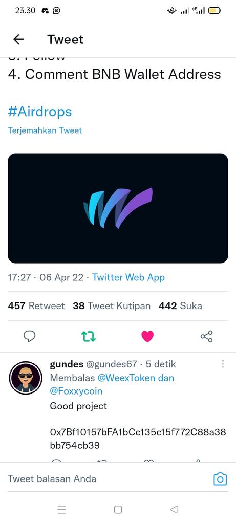 Gundes tweet media