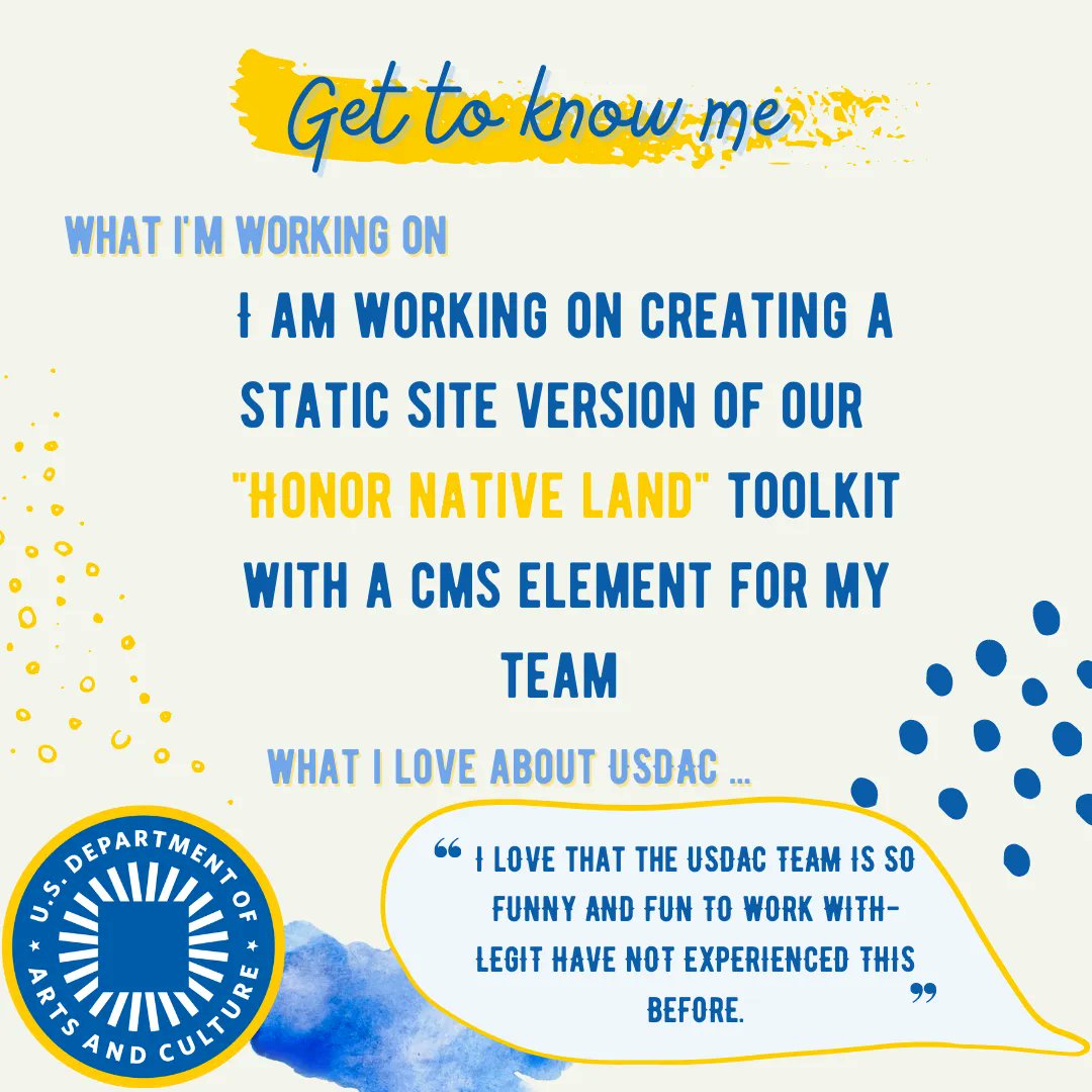 For our #staffhighlight we are thrilled to introduce Amelia Winger-Bearskin, Innovator at Honor Native Land 🌟