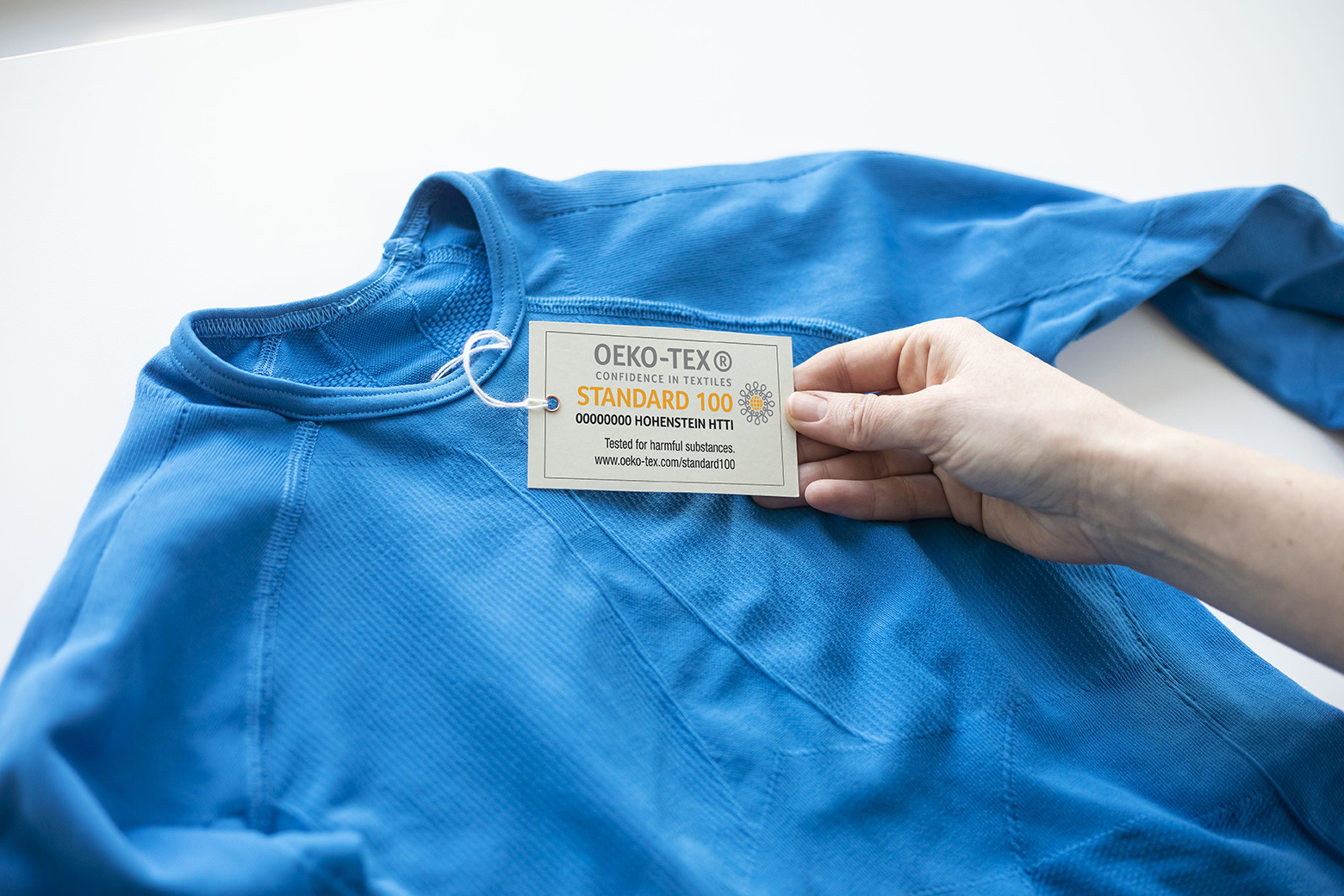 OEKO-TEX® on X: Check your clothing labels for the #STANDARD100  certification! This means that the fabric and every thread, button, or  other accessory has been tested for harmful substances.    /