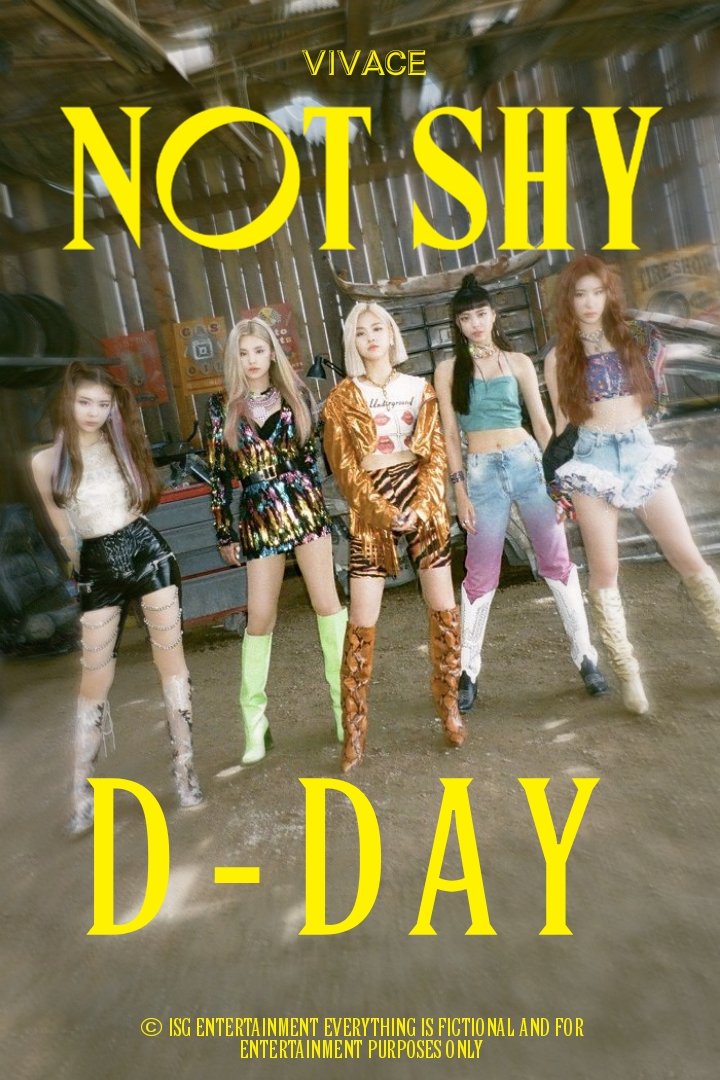 MakeOne_enm's tweet photo. VIVACE 2ND MINI ALBUM
 ' NOT SHY ' D-DAY POSTER ! 

#VIVACE #WINTER #SHIAO #YEWON #MIZI #HYUNA #NOTSHY https://t.co/28p69pzEcw