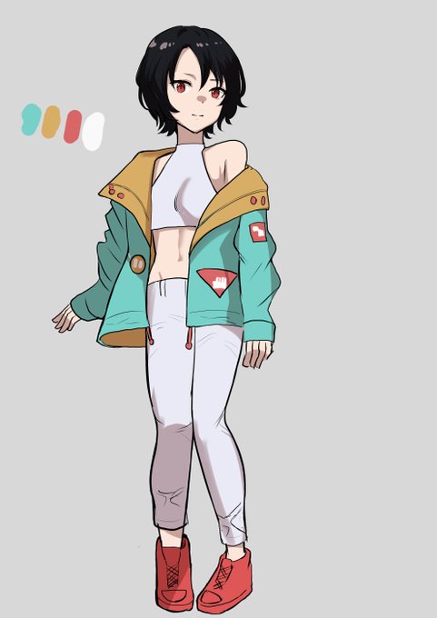 キャラデザしてた 