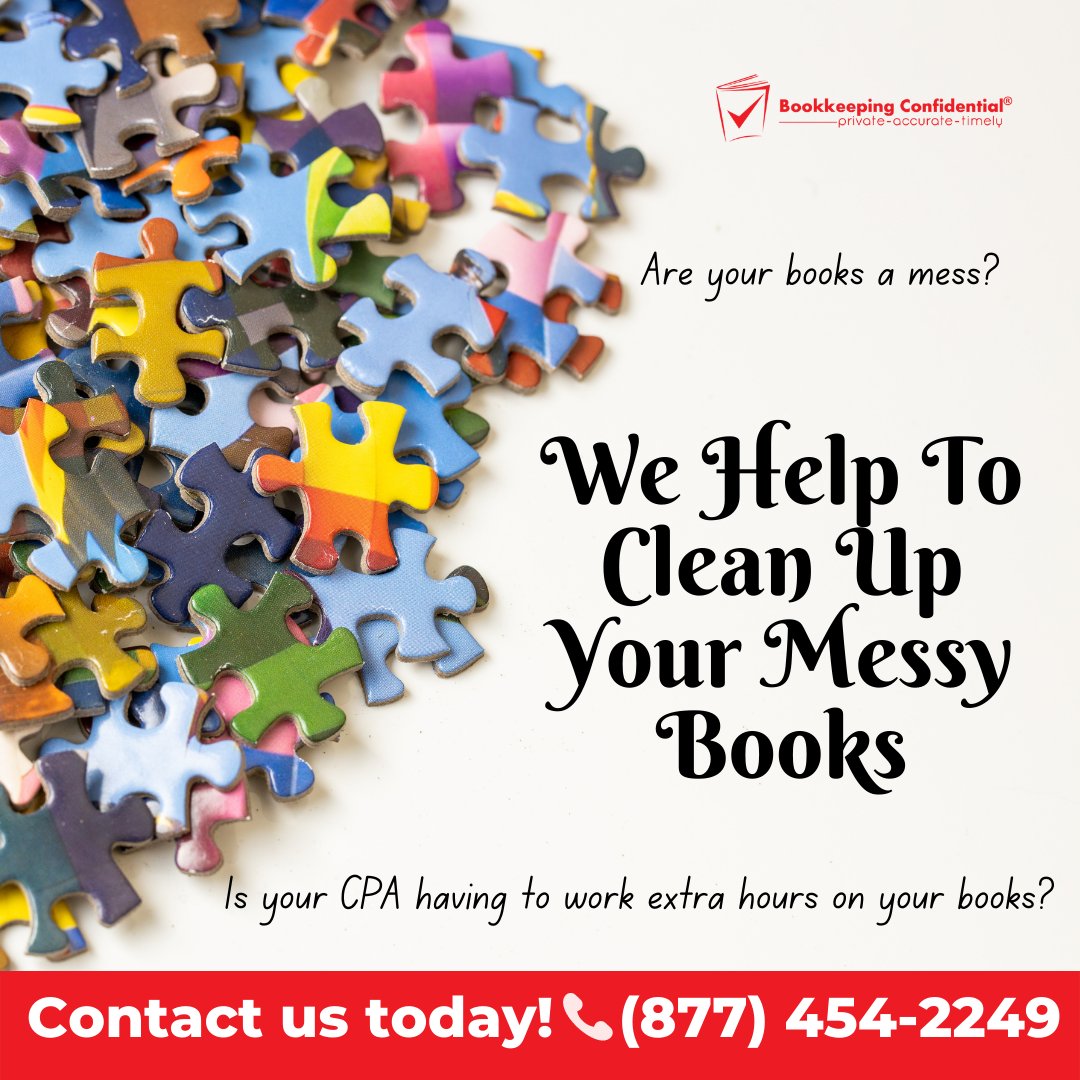 Bkkpngconfident's tweet image. Let's help you!

✅ We'll review your #books to assess the issues.
✅ We advise you with a #customplan to present #accurate books to your CPA.
✅ We #save you #money by saving your #CPA time, which would be billed to you at a higher rate. 

#freeconsultation #linkinbio