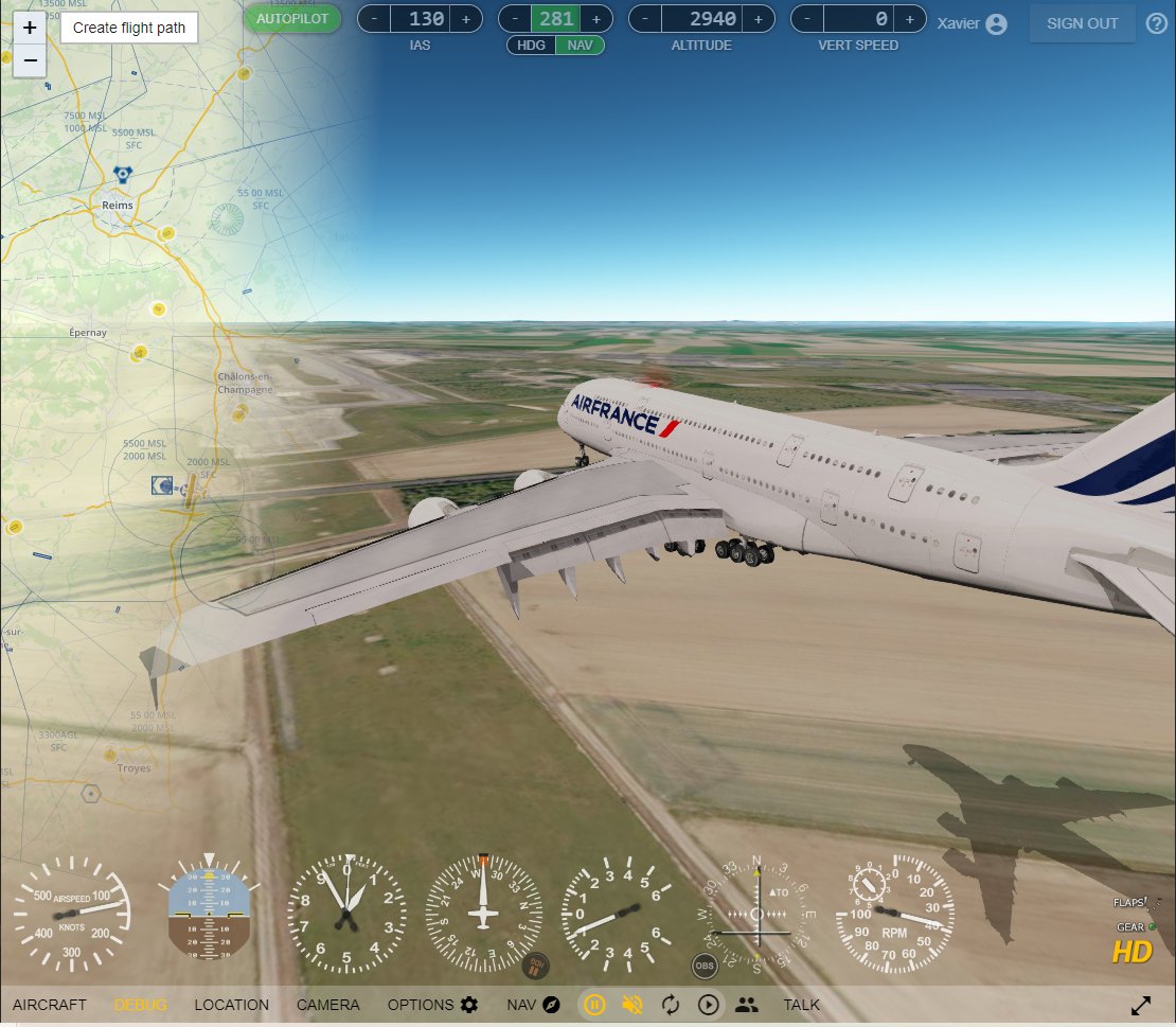 GeoFS on Twitter "Still some work to be done on the autopilot ILS