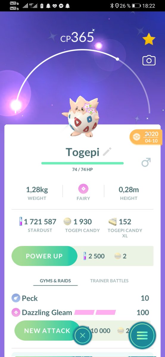 MjolkJ's tweet photo. @NianticHelp @JeremySajonia So what am i supposed to do with this? Noting at all and as we all know every and only thing niantic cares about is money. But why can't  they just make it so that you are able to evolve it, then more people would grind candies and xl candies. And then they would make even more💸 https://t.co/aFx4vOiaGZ