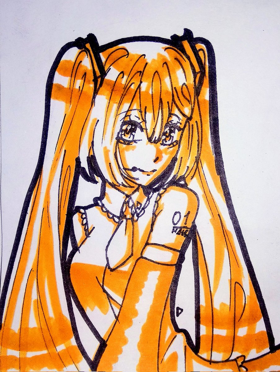 Pirozhok3939's tweet photo. И открывает наш #Vocaloid_For_Friday Мику с коротким галстуком! ＼(◉‿◉)／
Для @Kitsune_Asore 🧡 https://t.co/7ToycdgZXu