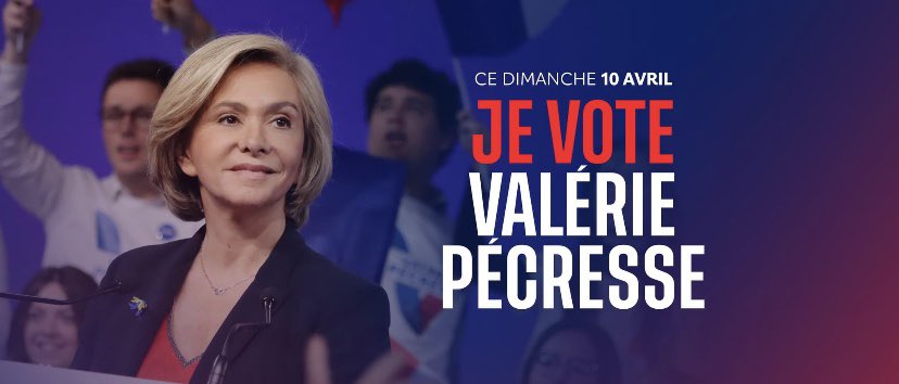 🇫🇷J-1

«Je veux relever la France. Je veux la redresser. Je veux la reconstruire.
Il nous reste trois jours pour renverser la table, trois jours pour réécrire l'histoire de la France, trois jours pour tout donner.»

↪️ Le 10 avril je vote #Pecresse.

#Pecresse2022 #Elections2022