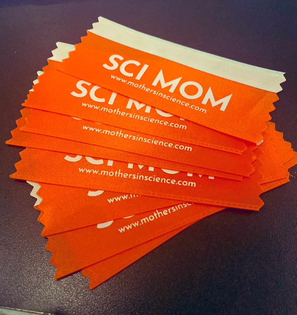 careyjans's tweet photo. hey fellow #momsinmed #momsinscience—if you’re at @JointMeeting and want a #SciMom ribbon to add to your badge, find me sometime this weekend! I brought a few with me courtesy of @mothersinsci 🤩
#JointMeeting2022 #WomenInSTEM #WomenInSTEMM https://t.co/qTzN0SSDEd