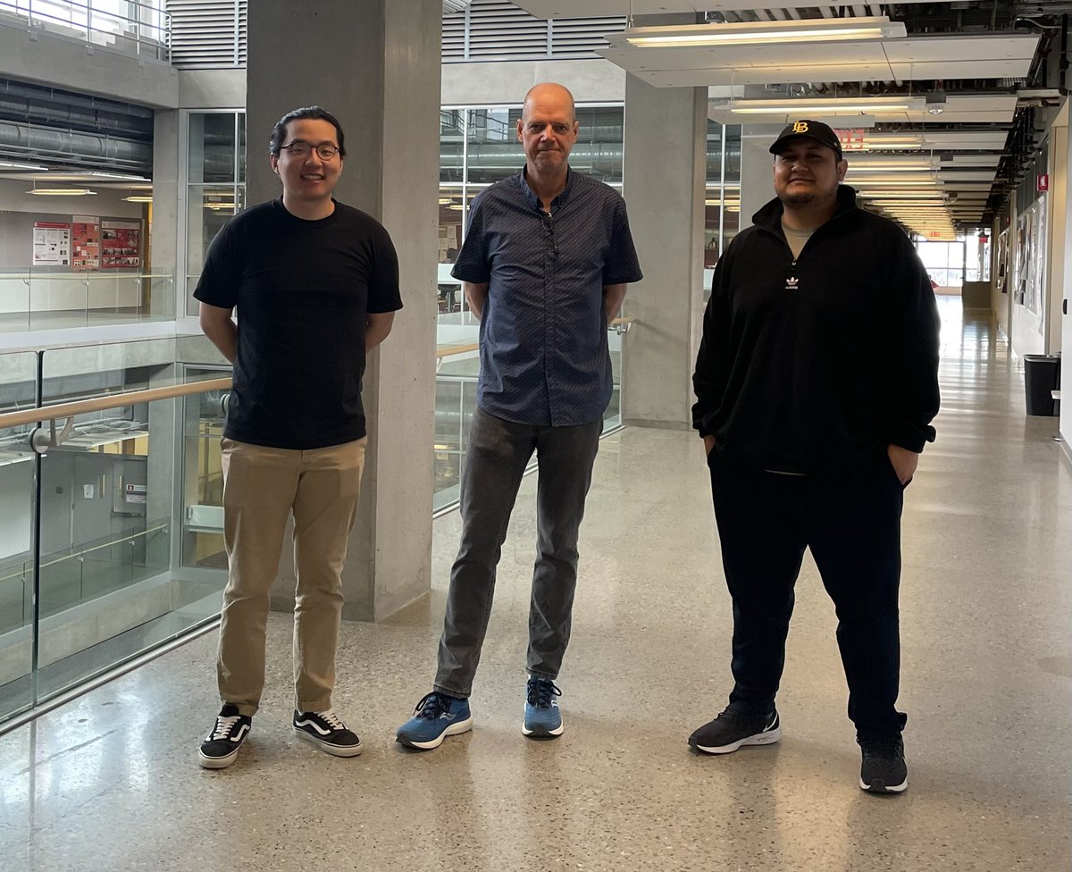 wpiers1's tweet photo. Congratulations to Tony and Alejandro, the Piers groupโs two newest PhD candidates ๐ Thanks to all the examiners involved. #backtothebench https://t.co/iqVOM32WMf