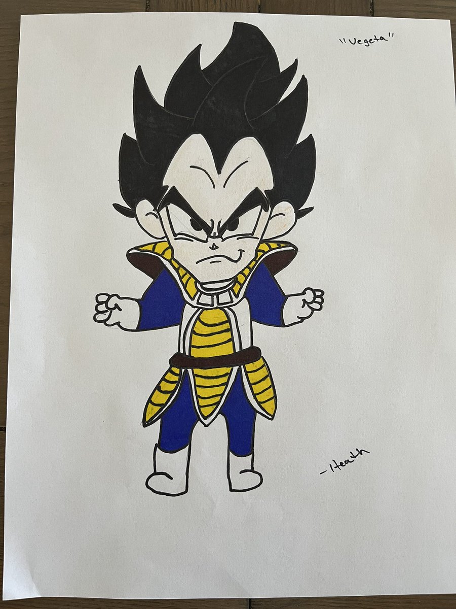 HeathMillerVA's tweet photo. @BrianDrummondVO Fan art-Vegeta #anime #animeart #dragonball #dragonballz #dragonballgt #dragonballsuper #fanart #vegeta #princeofallsaiyans #evilvegeta #freehanded #dragonballart https://t.co/hcqwjPtA8N