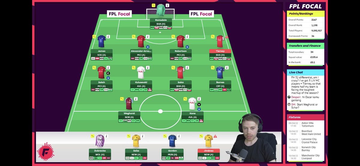 This is where Kidd gets all his fantasy knowledge from!?? No wonder he’s top of the league! <a href="/FPLFocal/">FPL Focal</a> #fpl