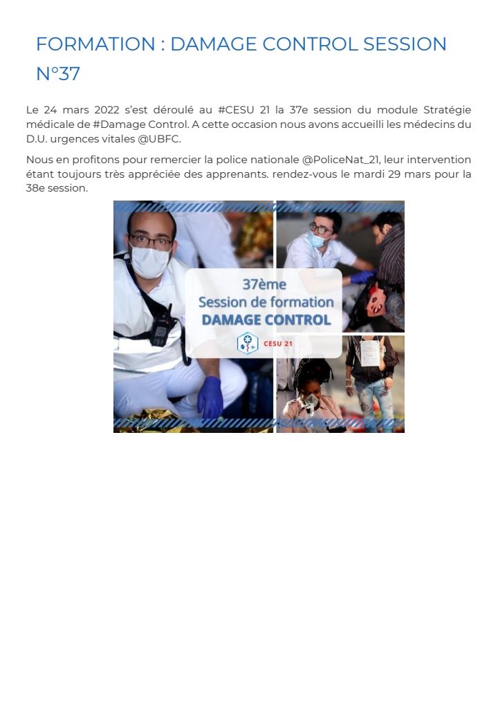 CESU 21 tweet media