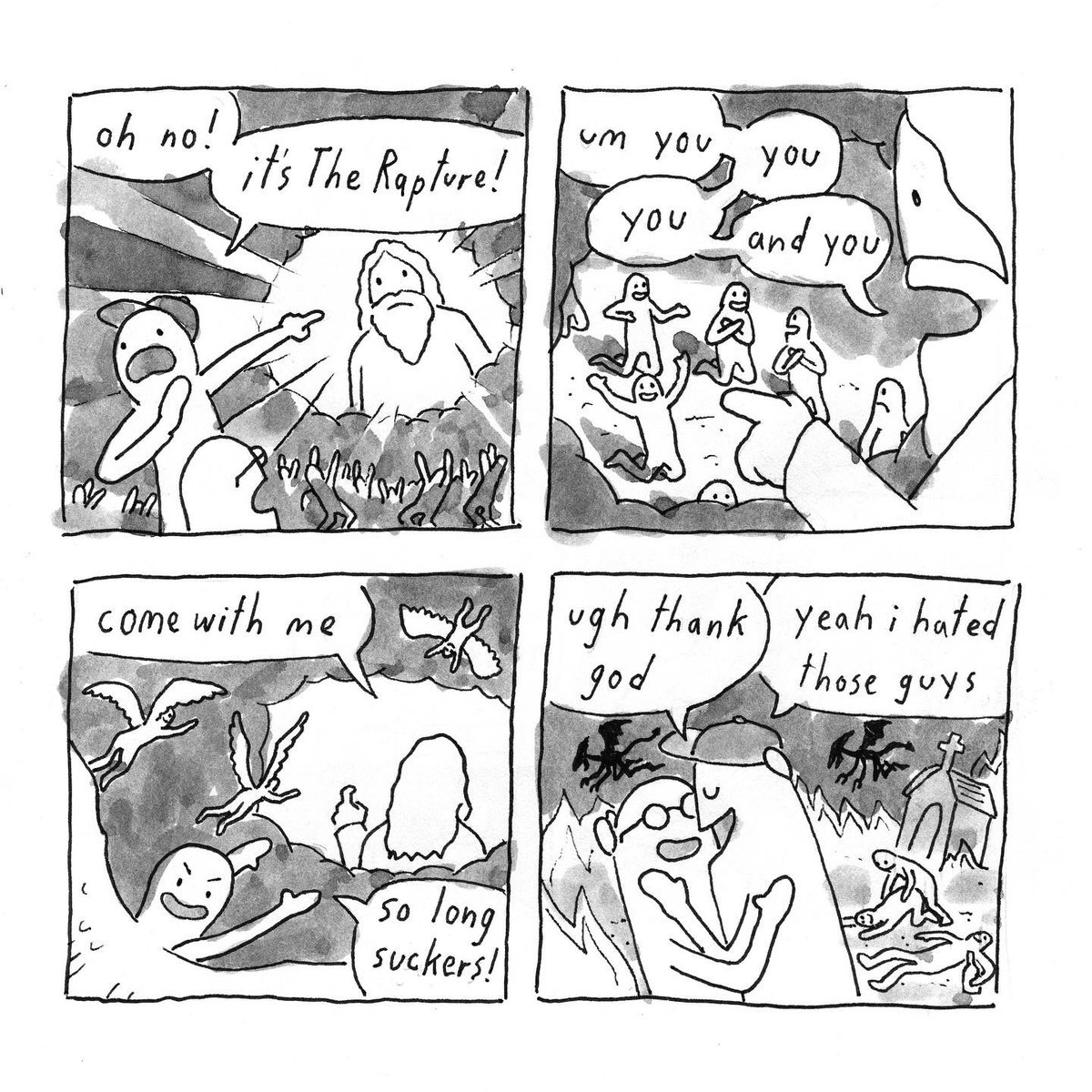 an old one about the rapture #comic #comics 