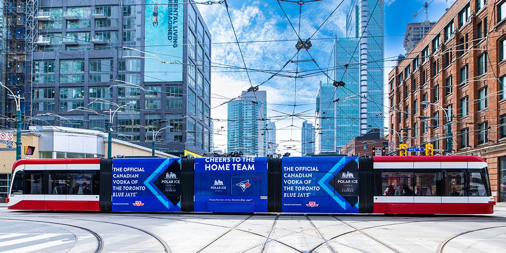 The <a href="/BlueJays/">Toronto Blue Jays</a> Opening Night has arrived! 

Why not round up your cheering squad and join us for FREE TTC rides on the 504 King route from 5:30p.m. -11:30p.m. today. 

Let’s Go #BlueJays! 

#PolarIcexBlueJays 
#EnjoyResponsibility