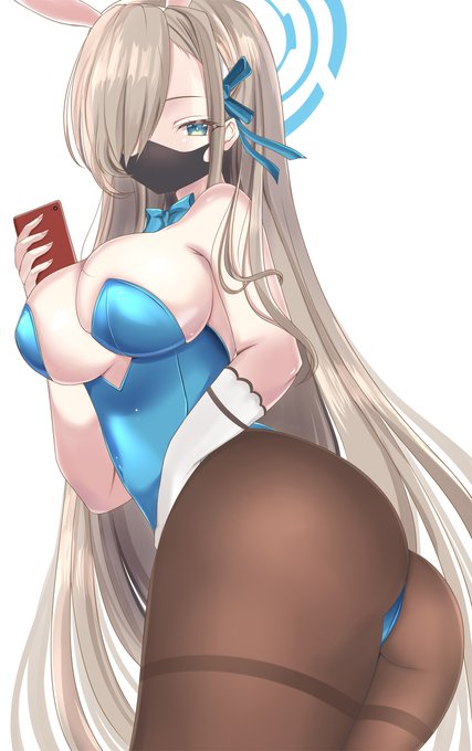 一之瀬アスナ10 #一之瀬アスナ #ブルーアーカイブ #船上のバニーチェイサー #バニーガール #一之瀬アスナ(バニーガール) #青バニー https://t.co/WPYkgGOvjP 