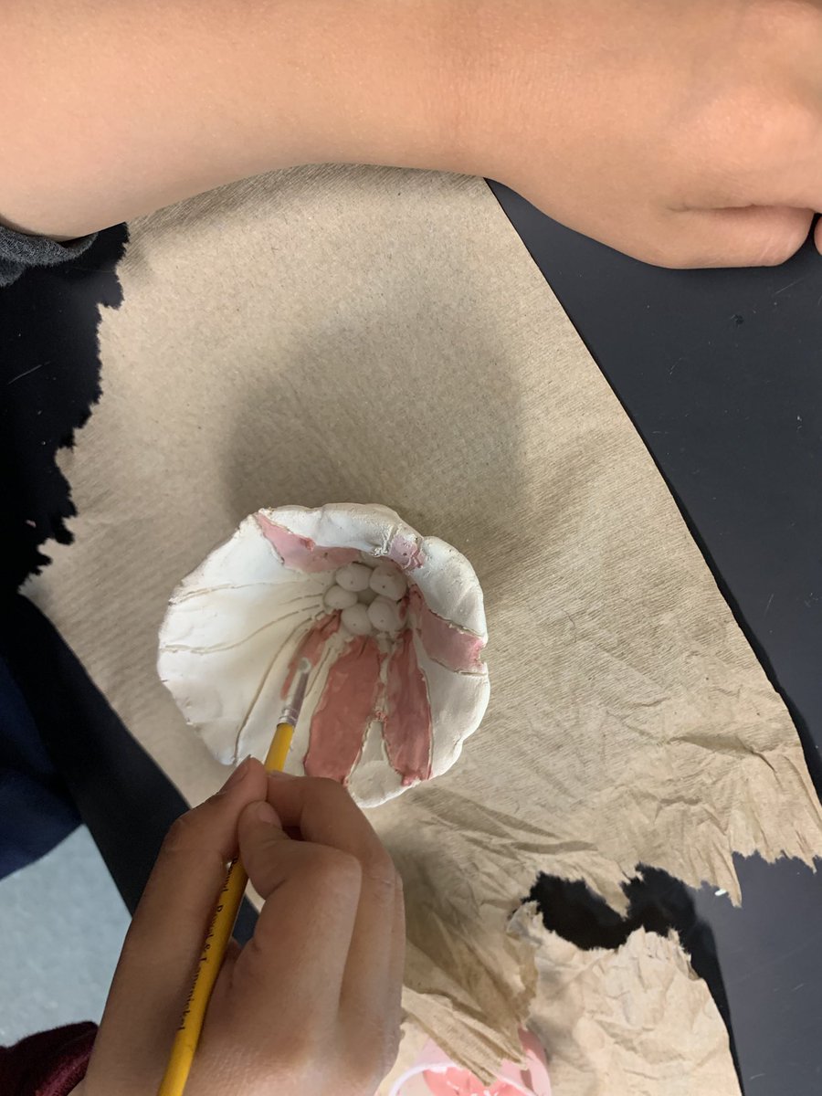 It’s glaze day for our 1st grade artists!  So much excitement waiting for these to transform into shiny bright creations! <a href="/VinsonOwenOwls/">Vinson-Owen School</a>