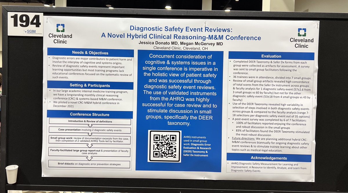 JollyMD_GIM (@jollymd_gim) on Twitter photo More awesome #MedEd posters @ #SGIM22 by IMRP residents & faculty <a href="/CCF_IMCHIEFS/">Cleveland Clinic IM</a> <a href="/MegMcGerv/">Megan McGervey</a> <a href="/para_andrew/">Andrew Para</a> <a href="/BMcElderryMD/">Brenna McElderry MD</a> More awesome #MedEd posters @ #SGIM22 by IMRP residents & faculty <a href="/CCF_IMCHIEFS/">Cleveland Clinic IM</a> <a href="/MegMcGerv/">Megan McGervey</a> <a href="/para_andrew/">Andrew Para</a> <a href="/BMcElderryMD/">Brenna McElderry MD</a>