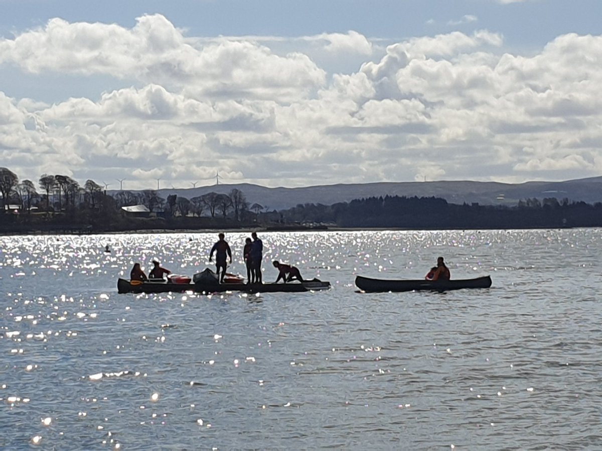 Not a bad day to be messing about on (and in) the water for our Duke of Edinburgh Gold Residential course!
#WeAreDofE @GlasgowsDofE #DukeofEdinburghAward @DofEScotland @WhitehillYGT @HillheadHS @WhitehillSec @BlairvadachOEC