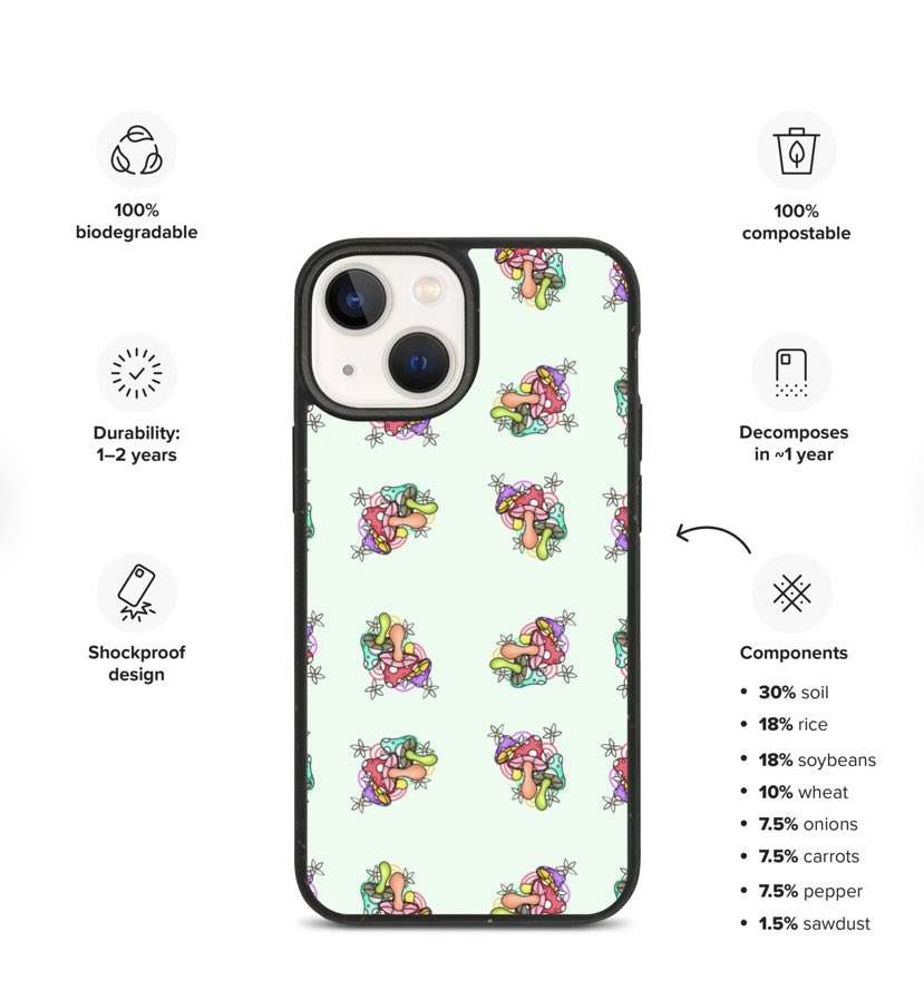 kittentrip666's tweet photo. Some new phone case designs I have created these are fully biodegradable and can be composted :) check them out on my store 😊💕

https://t.co/XjSg25sZFT

#iphone #phone #phonecase #biodegradable #Sustainability #sudtainable #etsy #etsyshop #etsyfinds #kittentripartsshop https://t.co/t6h4YywrA7