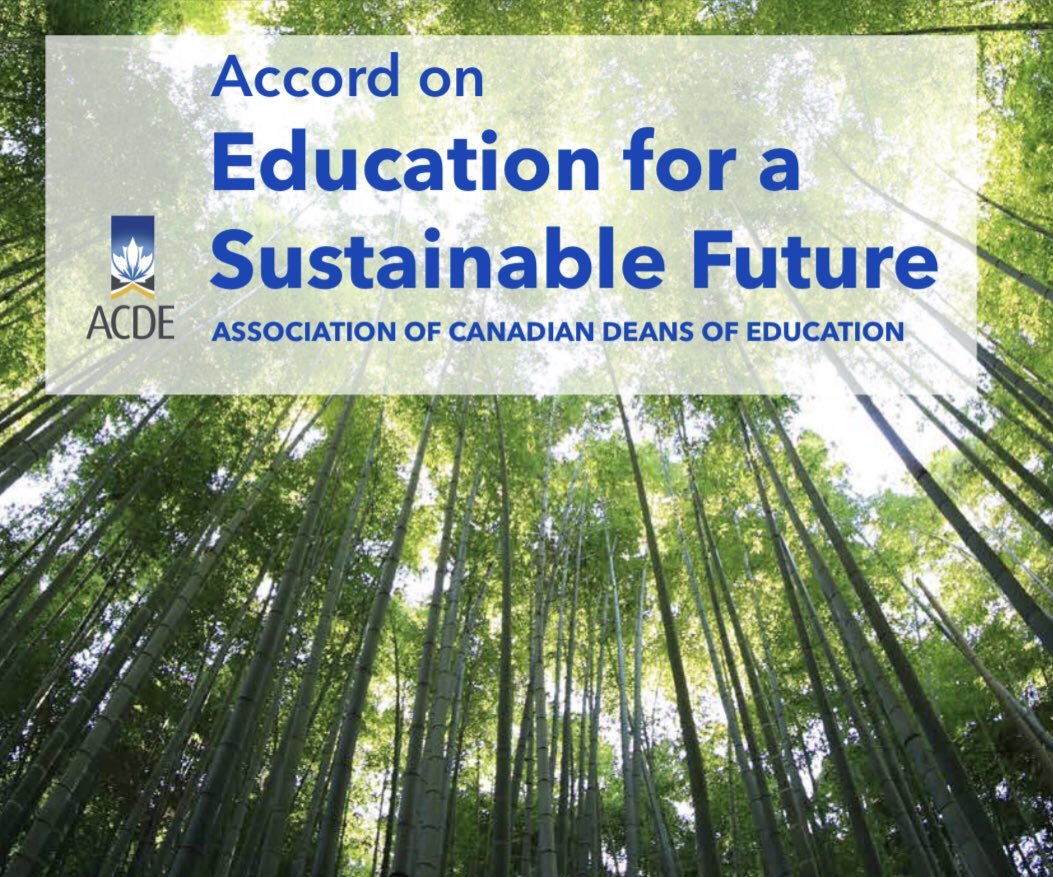 As we approach #EarthDay2022, here is the <a href="/acde_acde/">ACDE</a> Accord on Education for a Sustainable Future. 

csse-scee.ca/acde/wp-conten…