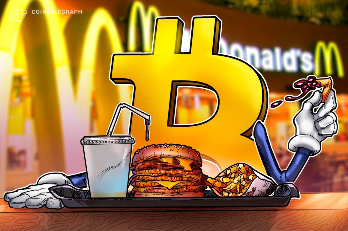 Bitcoin_Menu21's tweet photo. 🚨🚨BREAKING - McDonald’s va accepter les paiements en #bitcoin via le #LightningNetwork. https://t.co/c0tXiUjC7F