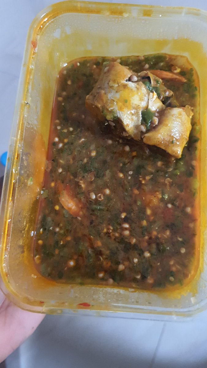 Hogwarts_viktor's tweet photo. How the fuck is this 4500? How is this seafood okro?? @JumiaFoodNG https://t.co/wDmqswGJkt