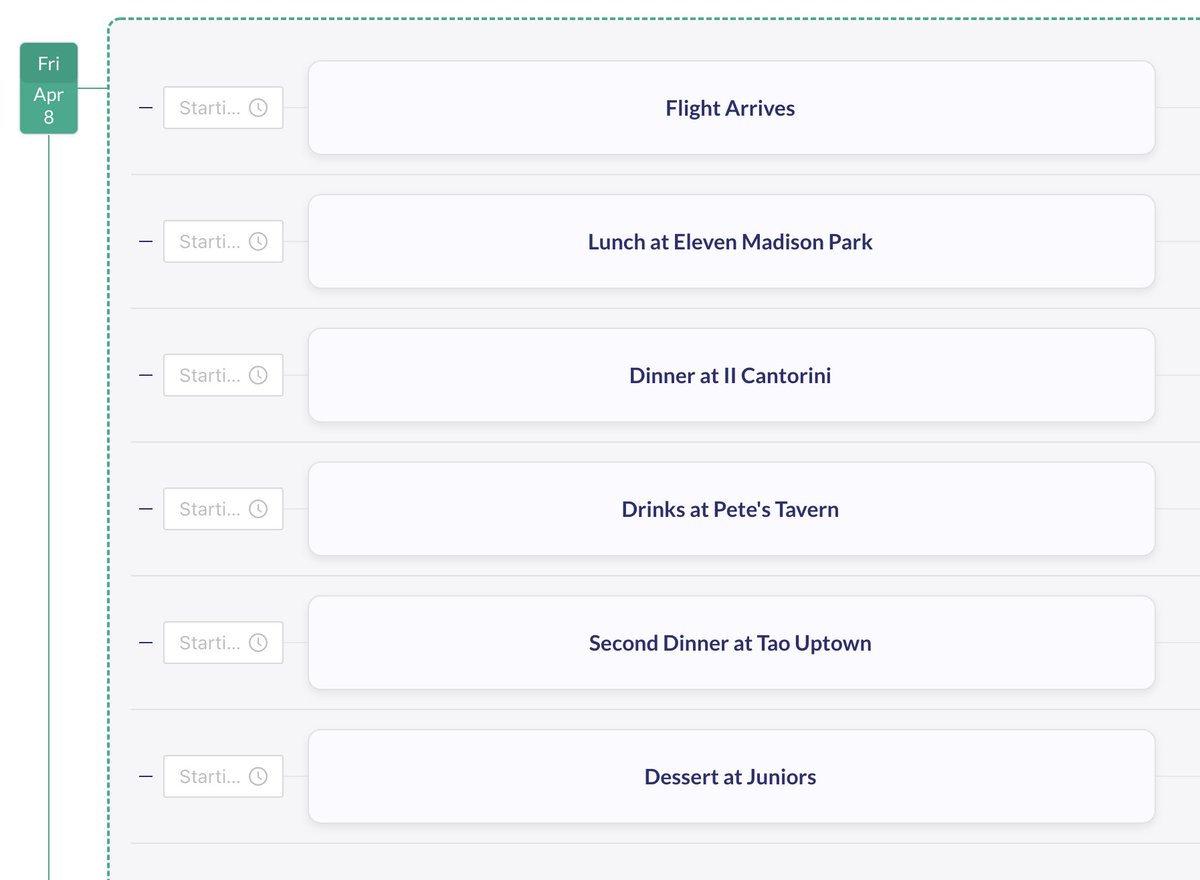 Not me only going to places Sex and the City filmed while I'm in New York