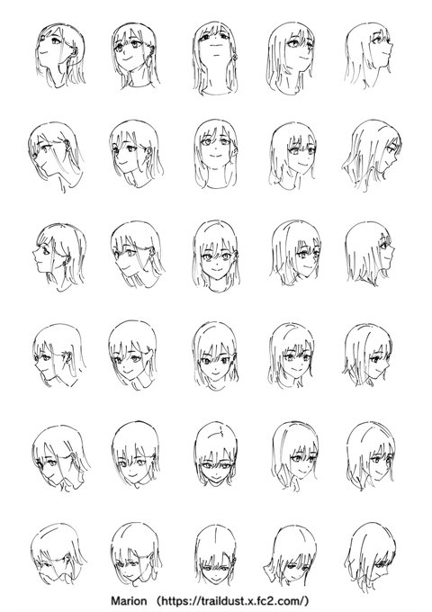 素材お借りして練習 