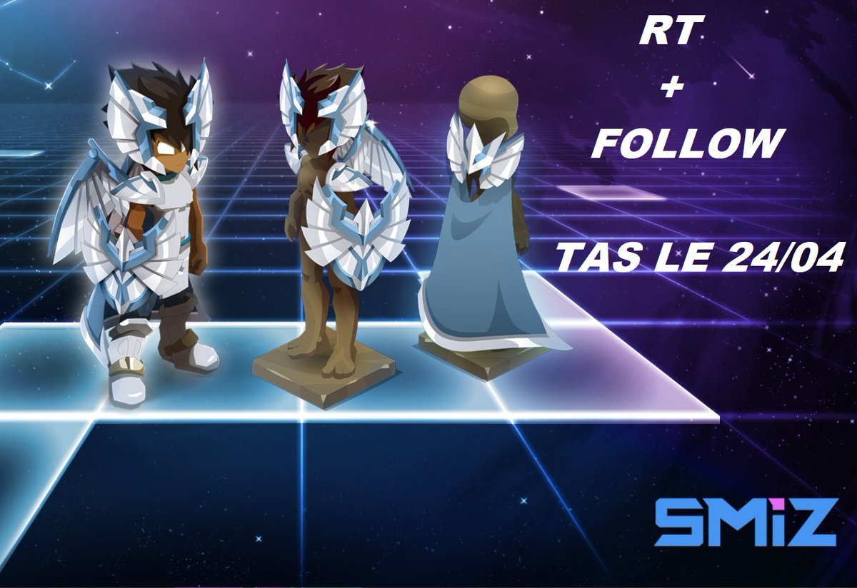 Adviitam_'s tweet photo. Pour essayer de participer a ma façon au soutiens du @KTA_fr je vous offre 5 panoplies d'Arjan !

Chaque gagnant repartira avec une carte paysafecard d'une valeur de 10€ soit l'équivalent du prix de la panoplie sur la boutique d'ankama.

RT + Follow tu connais https://t.co/b5lf2JQBM0