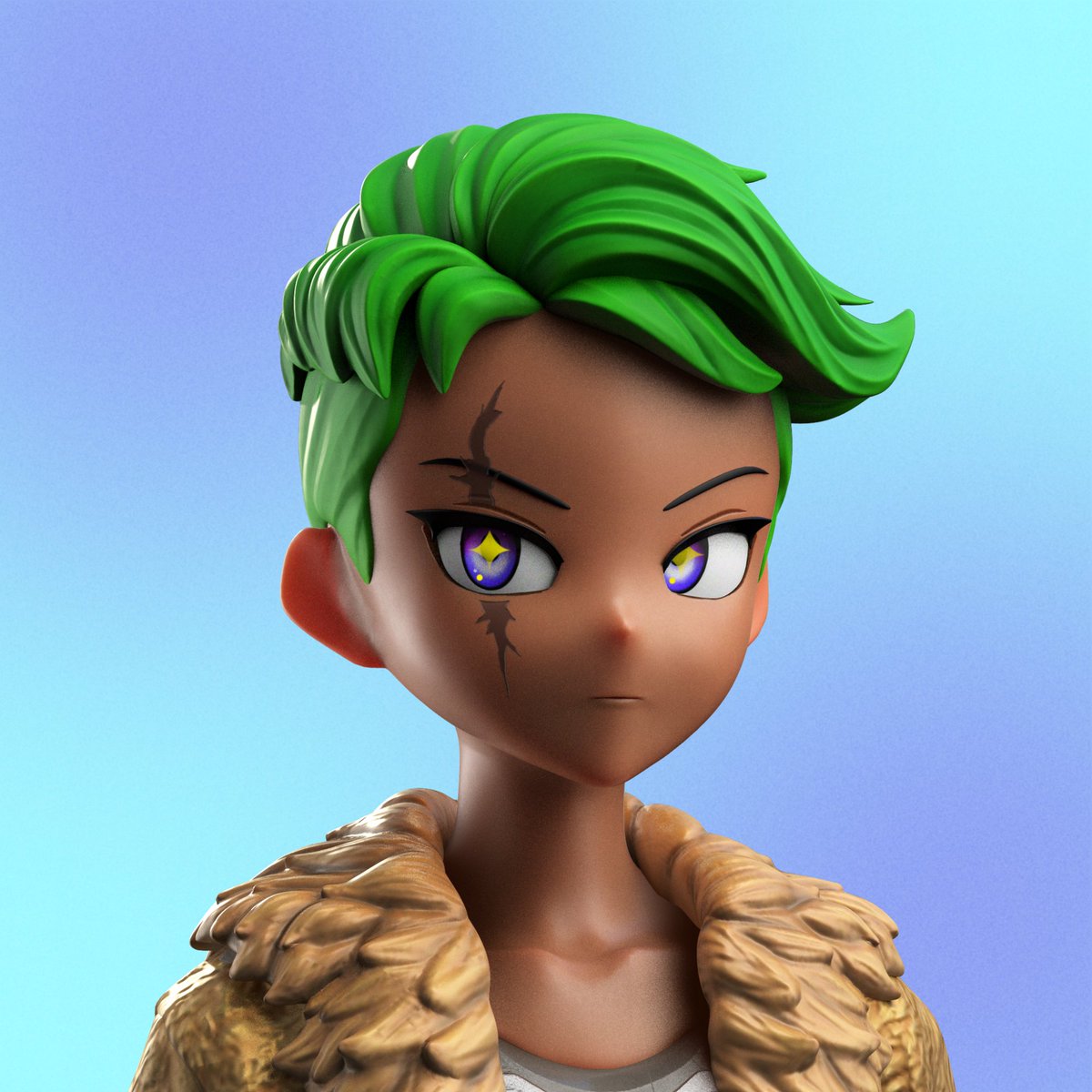 Told you I was coming back ! So here I am in this amazing journey !!! #clonex Zoro in the game ! #onepiece #clonexfam