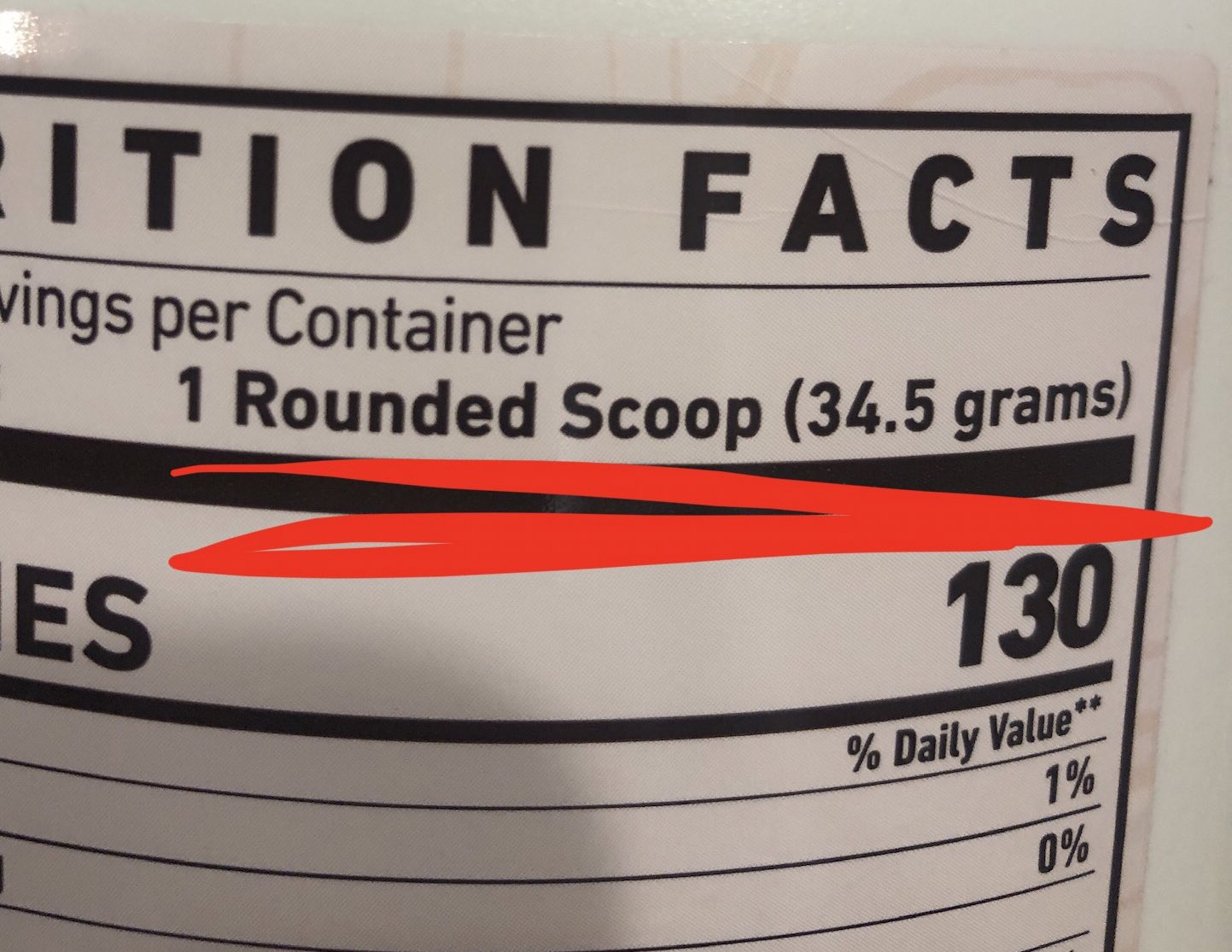 BdoubleO100 on Twitter "Why does EVERY protein powder say rounded or