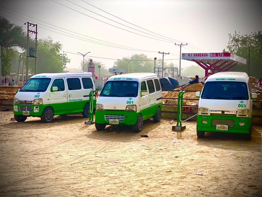 mustapha_gajibo's tweet photo. Today marks 30 days since our electric city buses commenced operations in Maiduguri Nigeria, we have recorded over 21,000 passengers and we have saved them over N1,100,000 by charging them N50 instead of N100 and also saved the environment 27300g of Carbon monoxide. Green city… https://t.co/cw9tTtJBJ4