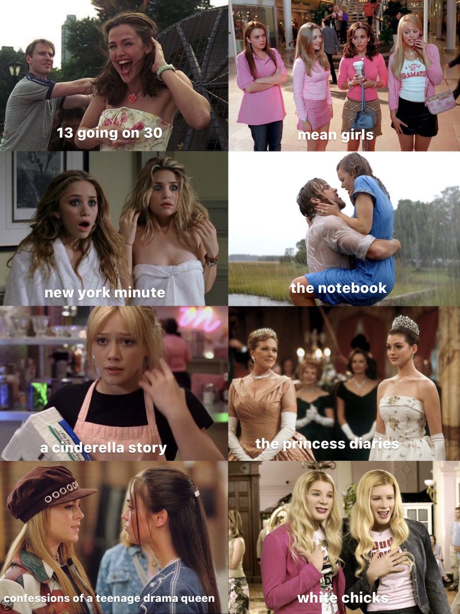 PopCulture2000s's tweet photo. here's a list of 2000s teen movies to watch or watch again https://t.co/tnYVzRTycz