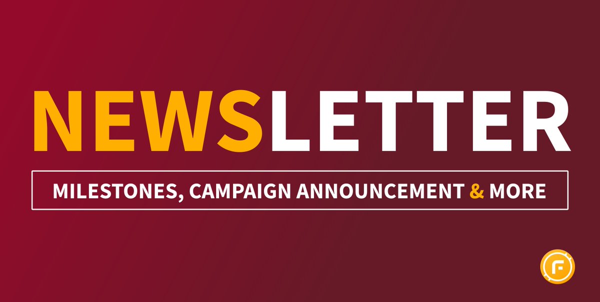 Have you joined our #newsletter contest yet❓ Don't miss out on this chance to win $FORT ! 💸

We are launching a new monthly contest where three subscribers on our email list will win 5000 #FORT #tokens each! 💥
💸 Sign up to win FORT 👉 eepurl.com/hYQKn1

(1/2)