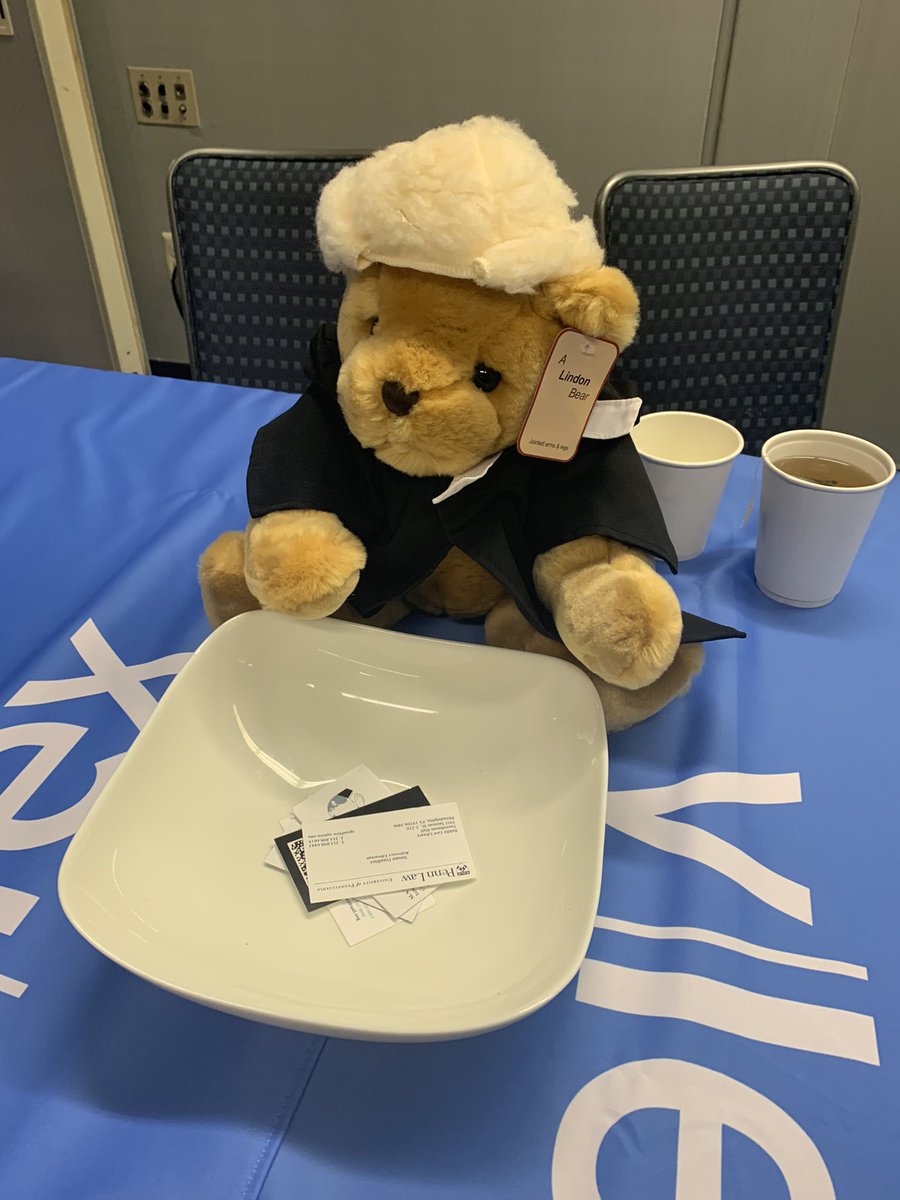WesRist's tweet image. By far, the best law conference raffle giveaway I’ve ever seen is #BearisterBear by @vlex at #ASILAM @asilorg