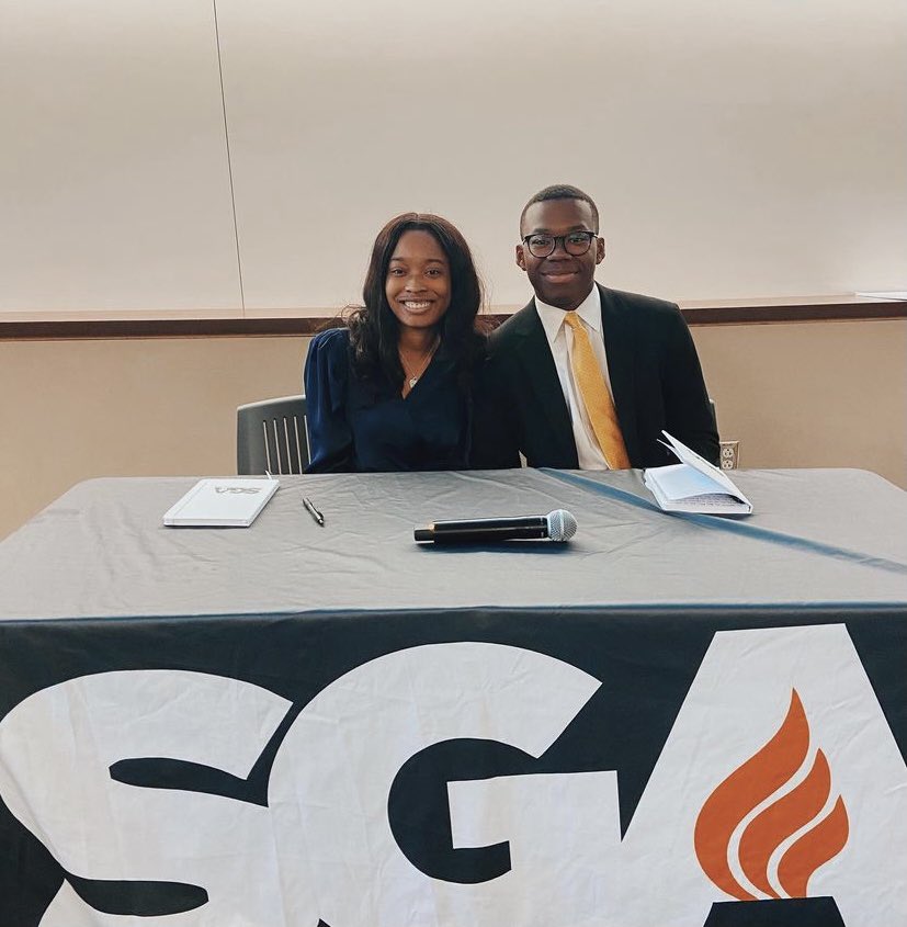 Big thanks to everyone who came to the debate! 🥳 SGA elections will be open from 𝐀𝐩𝐫𝐢𝐥 𝟏𝟏-𝟏𝟑 ☑️ More information on how to vote will be posted soon!