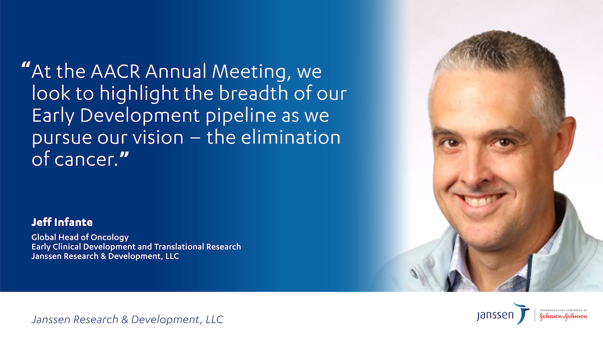 JNJInnovMed's tweet photo. At this year's @AACR Annual Meeting, we're sharing our latest advances in oncology as we aim to prevent, intercept and cure #cancer. #AACR22

https://t.co/NPMWAHo63R https://t.co/VbycKehXBs
