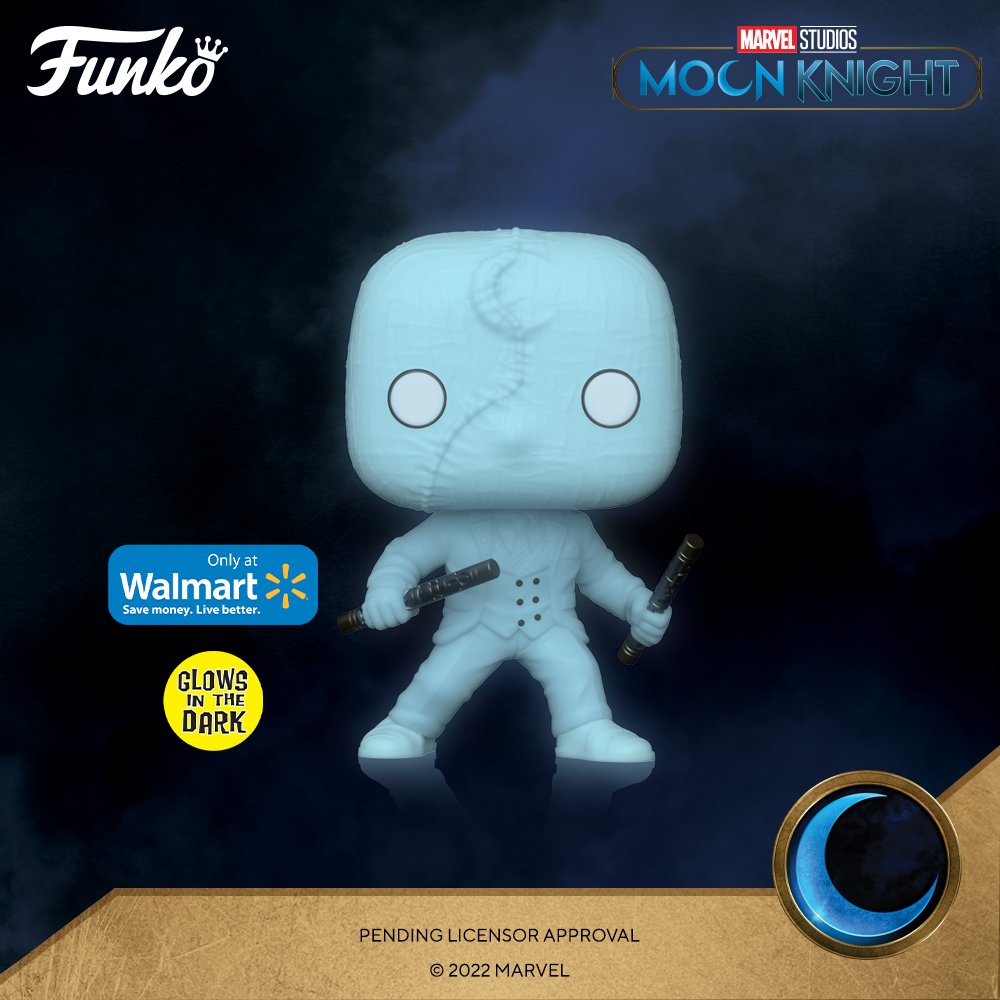 Embrace the chaos with Marvel Studios’ Moon Knight – Mister Knight and Arthur Harrow! Pre-orders will be available today across a variety of retailers! bit.ly/37uii8U #MarvelMustHaves #Funko #FunkoPop #Marvel #MoonKnight