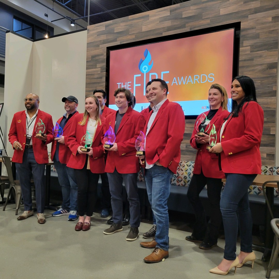 HelixIntel's tweet photo. We had a great time at Buffalo Inno's inaugural Fire Awards. Congratulations to the other members of the first "Red Jacket Cohort." It is an honor to hit another milestone as we continue to grow. We couldn't do it without all our partners. #BuffaloInno

https://t.co/qLAIv0tbvX https://t.co/cyPpxCtytK