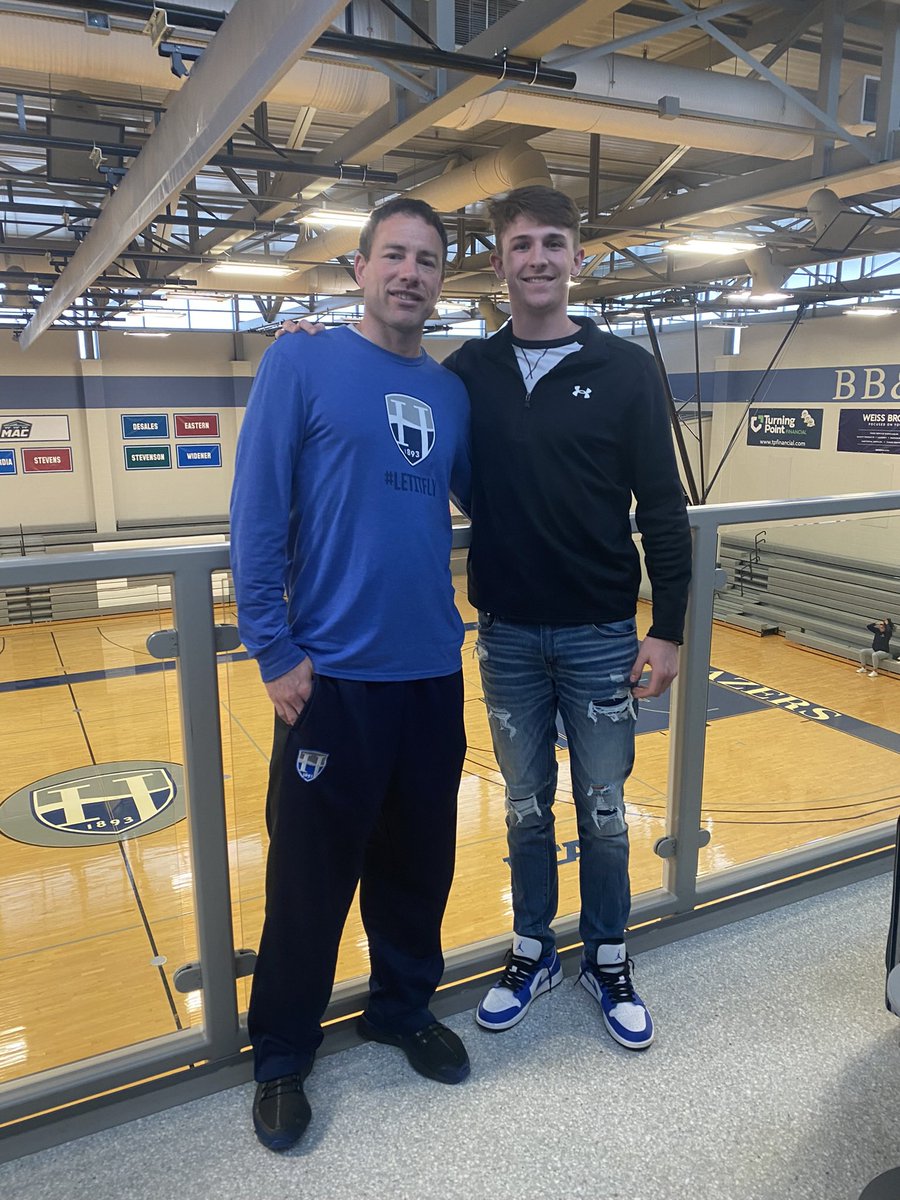 Special thanks to Coach Dickman from <a href="/Hood_MBB/">Hood College MBB</a> for a great visit!