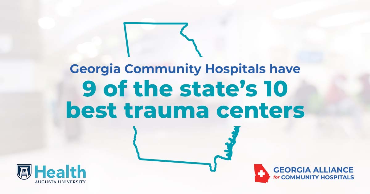 Our quality of care speaks for itself. With 9 of the best trauma centers in the state, our hospitals do their best to provide the best care possible. Help us continue this care by signing up to support the Georgia Alliance for Community Hospitals today! bit.ly/3pxQeHS