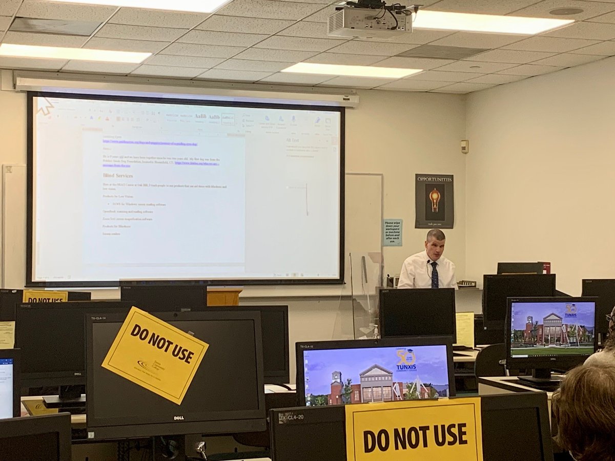 NEATwithElena's tweet photo. @oakhillct is thrilled to be a part of the efforts of @tunxiscc to provide accessible learning opportunities.  Today's PD was invigorating.  In their words, "By providing accessibility across the board we are supporting all students." https://t.co/svCnwHt2Uk