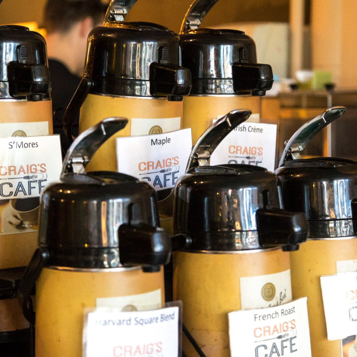 CraigsCafe's tweet photo. Our #coffee selection is top-tier here at Craig's Cafe. Stop by to see what flavors we have to offer today! https://t.co/ZGKyhCibUp