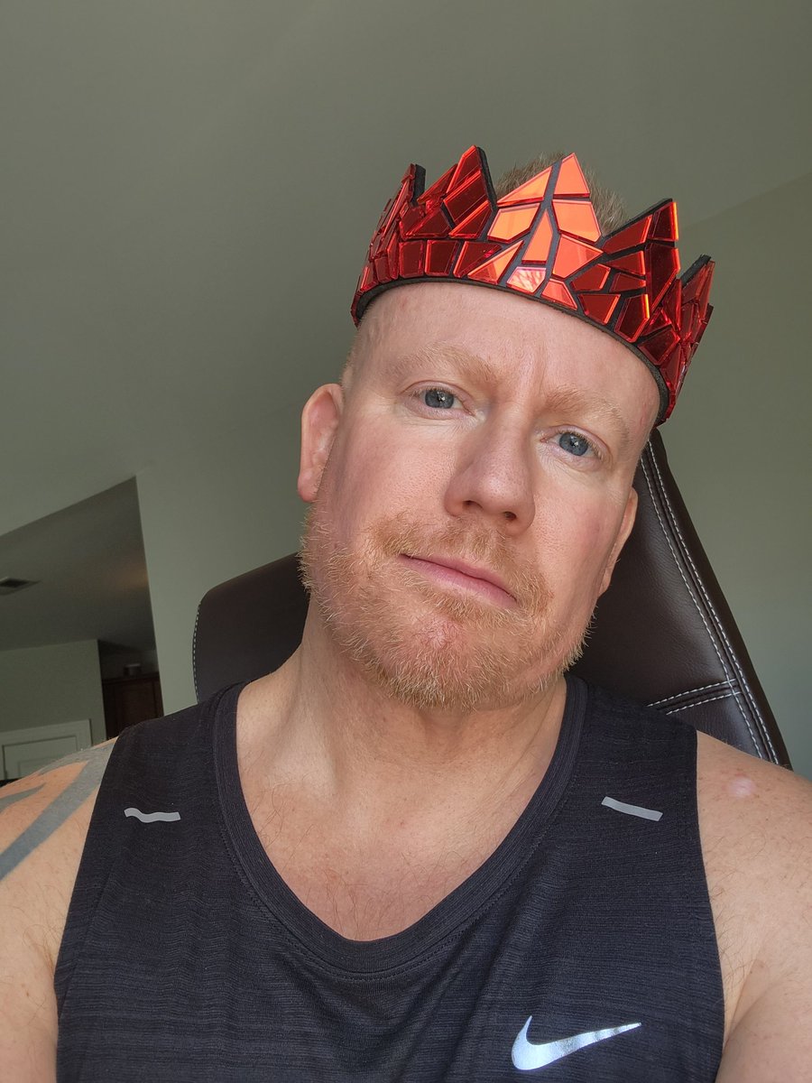 StrictFinDom's tweet photo. Custom lasercut CROWN fit for a KING! Thx Andrew Russell #crown #devil #king #supportgaybusiness #SmallBusiness https://t.co/L5uUgBatrk https://t.co/skktU89yyX