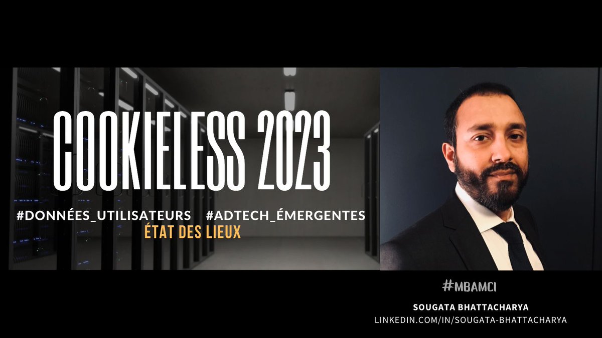 Je vous présente mon article de blog #mbamci sur le sujet des "Cookies/données utilisateurs / les tendances de l'AdTech."   @ILV_Formations  #cookieless #adtech #datamarketing. #DataAnalytics #digitalmarketing mbamci.com/cookieless-202…