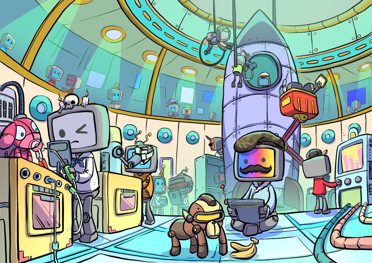 robo frens (@robofrens) on Twitter photo Our DOCS are live: docs.robofrens.club
To celebrate: We're giving away 1 robo frens NFT & $100 in ETH!🎉 (Winners in 48hrs)
-Like, RT, follow <a href="/robofrens/">robo frens</a> 🤖
-Tag 3 frens below ⬇️
-Check out our docs!👀 Our DOCS are live: docs.robofrens.club
To celebrate: We're giving away 1 robo frens NFT & $100 in ETH!🎉 (Winners in 48hrs)
-Like, RT, follow <a href="/robofrens/">robo frens</a> 🤖
-Tag 3 frens below ⬇️
-Check out our docs!👀
