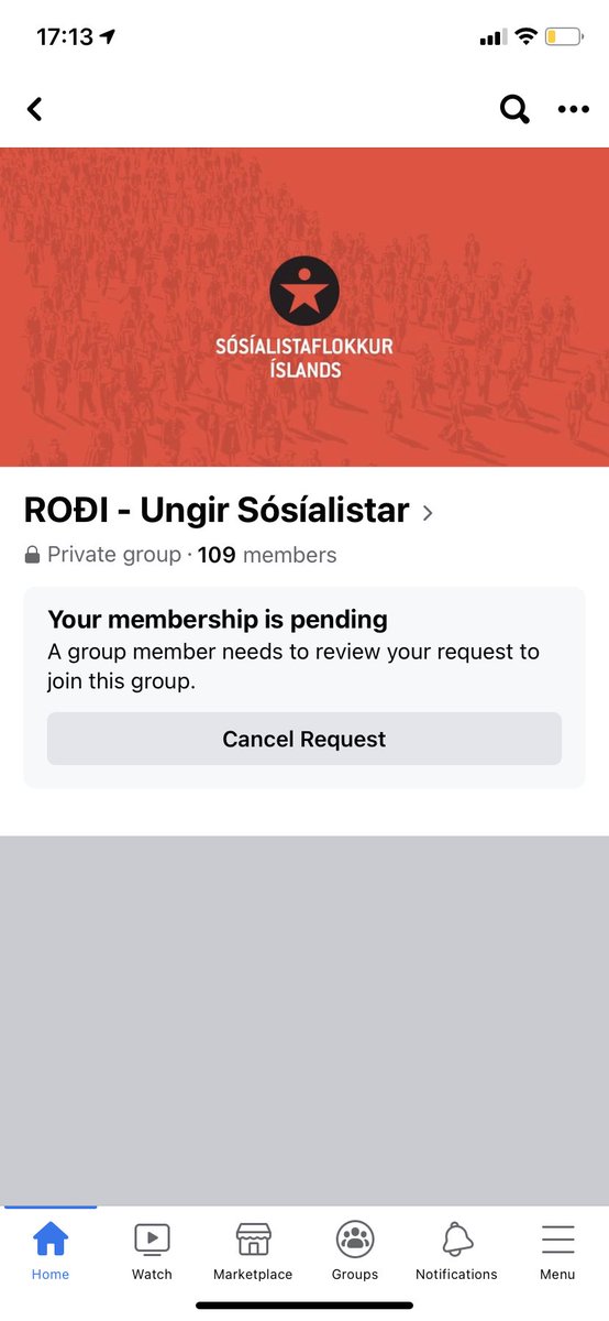 Getur eih meistari acceptað mig, er búinn að bíða í viku 😡